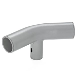 Power Steel & Steel Pro MAX Oval Above Ground Pool T-Connector Replacement. Silver