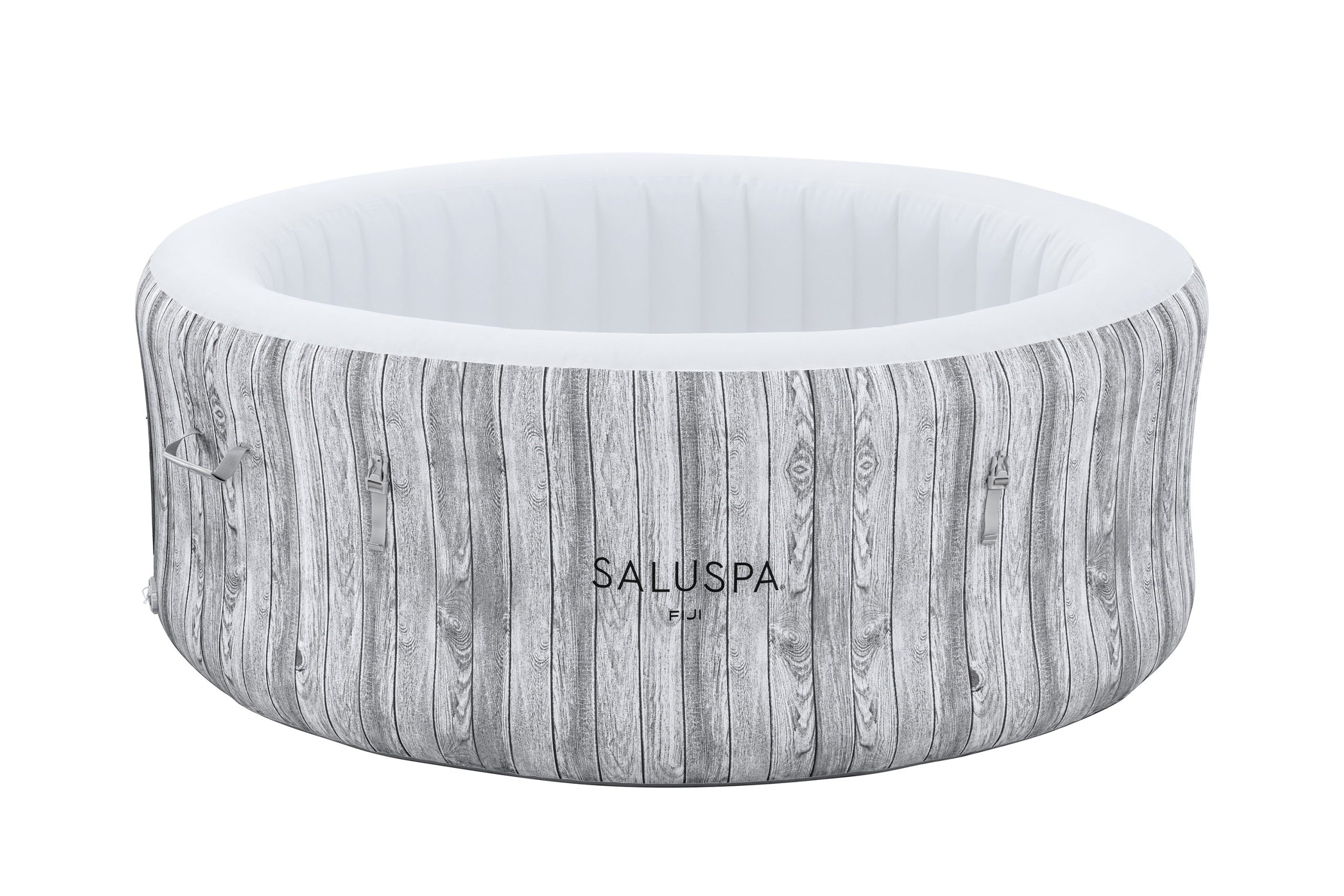 SaluSpa Fiji AirJet Hot Tub Liner Replacement. Gray Wood